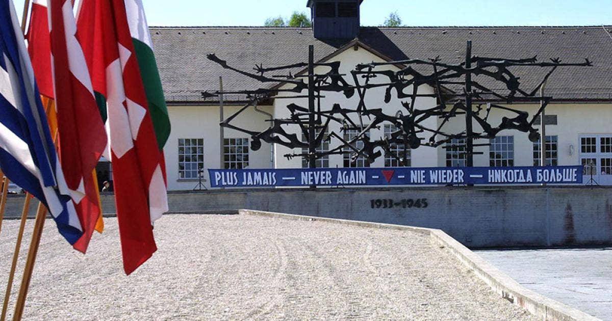 KZ Dachau Memorial site of the